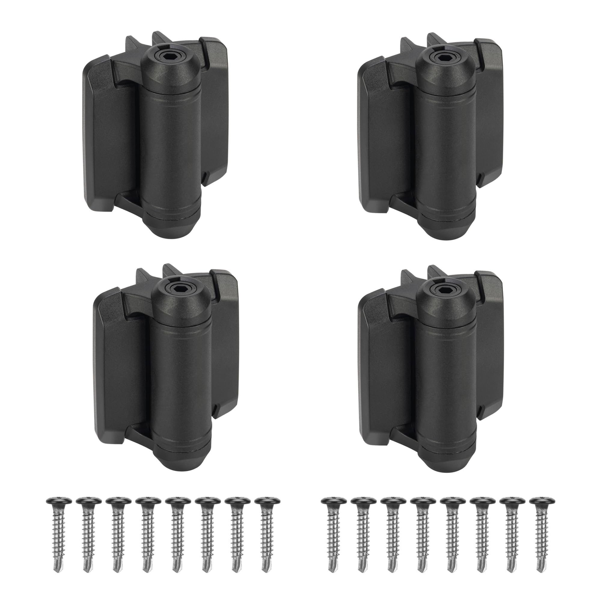 heavy duty self closing gate hinges with safety cap,pool gate hinges with alignment legs no rust and