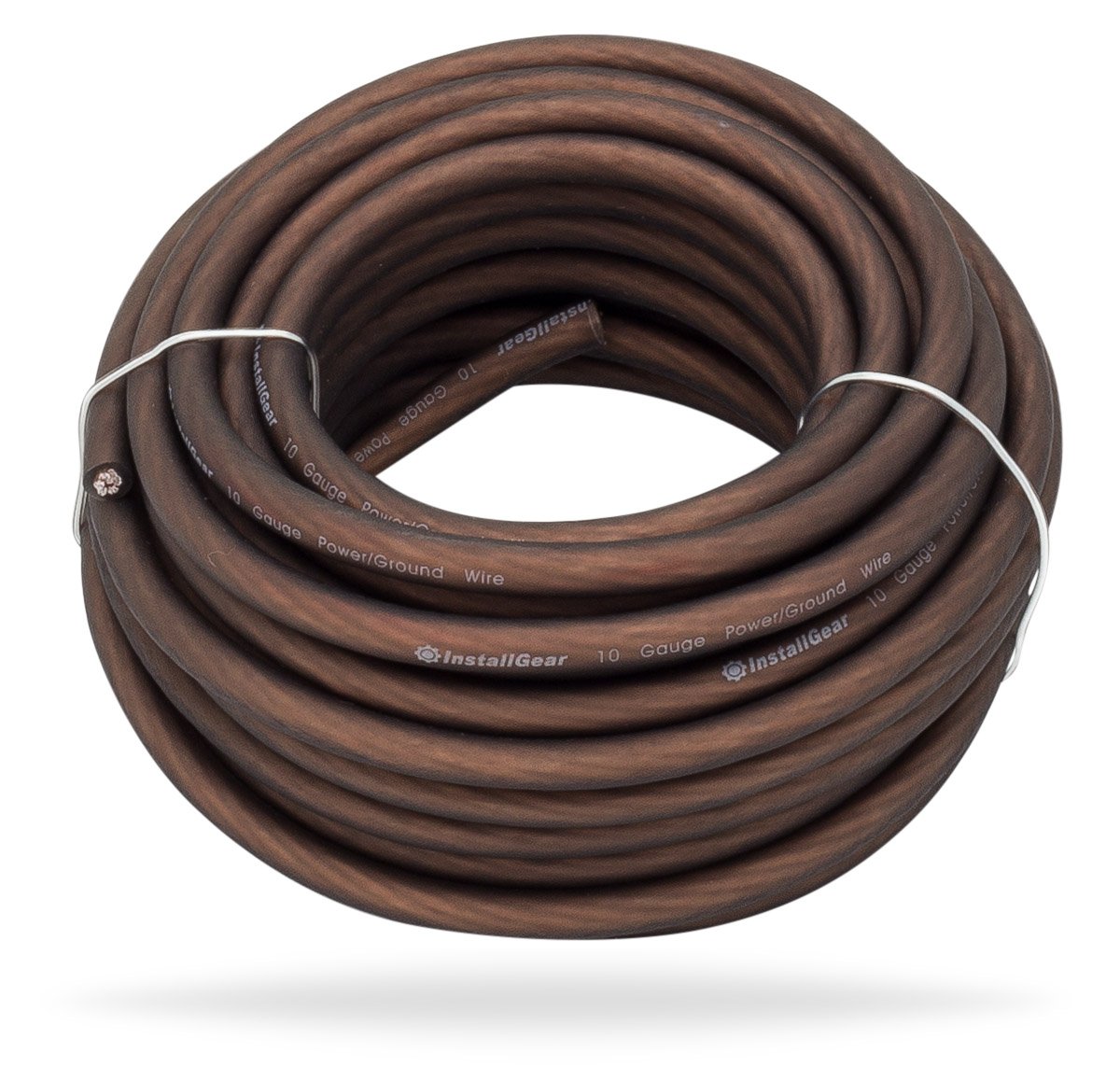 Buy InstallGear 10 Gauge Black 25ft Power/Ground Wire True Spec and Soft Touch Cable Online at
