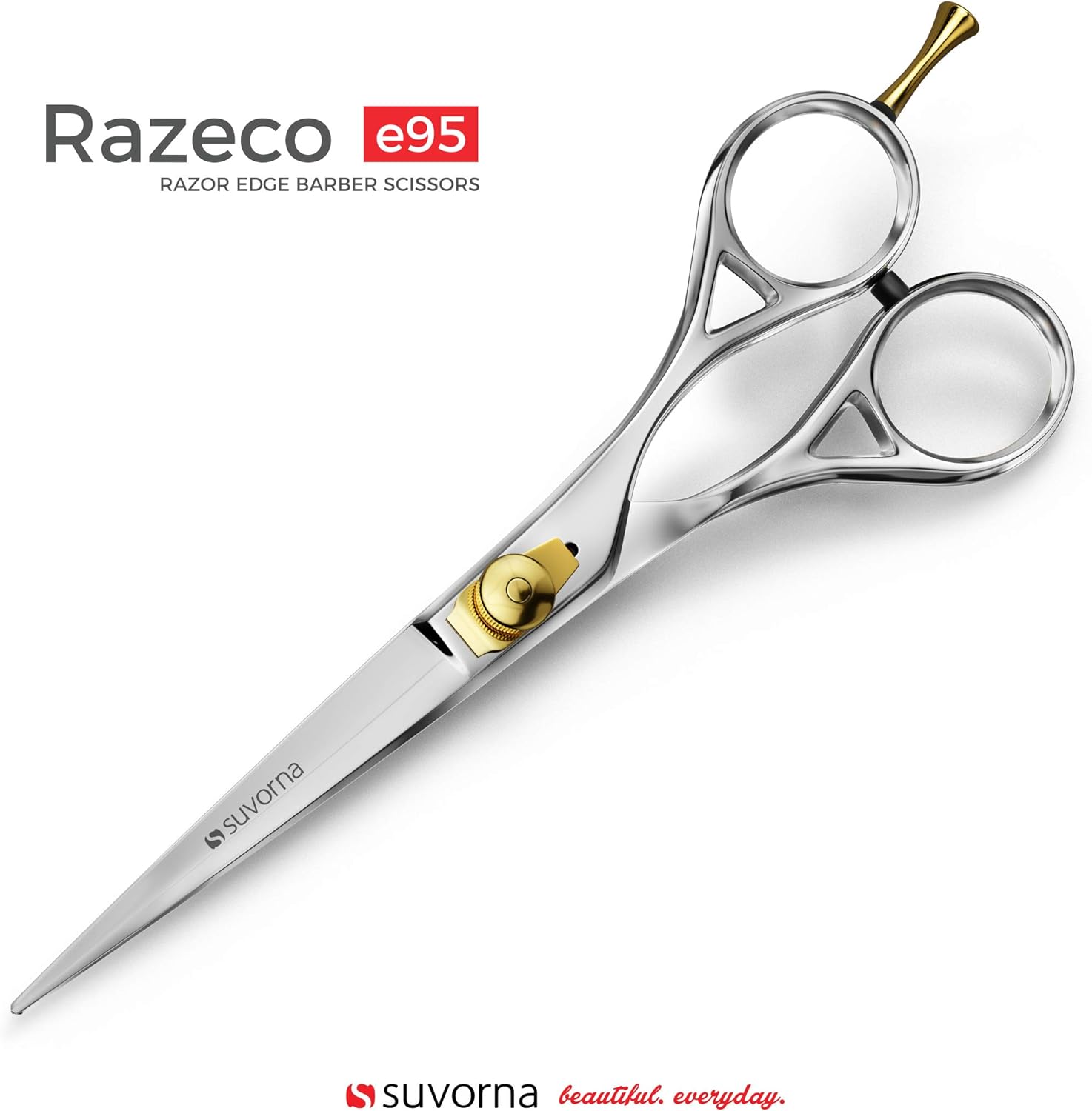 Suvorna 6" Professional Hair Scissors, Hairdressing Scissors UK for Men & Women, Hairdresser Scissors, Barber Scissors - Image 4