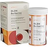GLDN Berberine Advanced Absorption Formula - 200mg Dihydroberberine 5X Improved Absorption - DIM - Chromium Picolinate and DE111 Probiotics for Digestive Support - Vegan Friendly - 60 Capsules