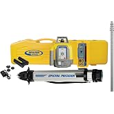 Spectra Precision LL1505C-1 Bluetooth Rotary Laser Level Kit,NiMH | ,4000' Range,1/16" Accuracy,HL450 Receiver,C45 Clamp,Tripod,GR151 10ths Rod,B10 Battery,CH10 Charger,Bluetooth, System Case