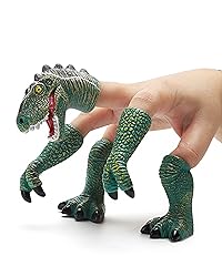 AQKILO Dinosaur Finger Puppet Set, Animals Puppet