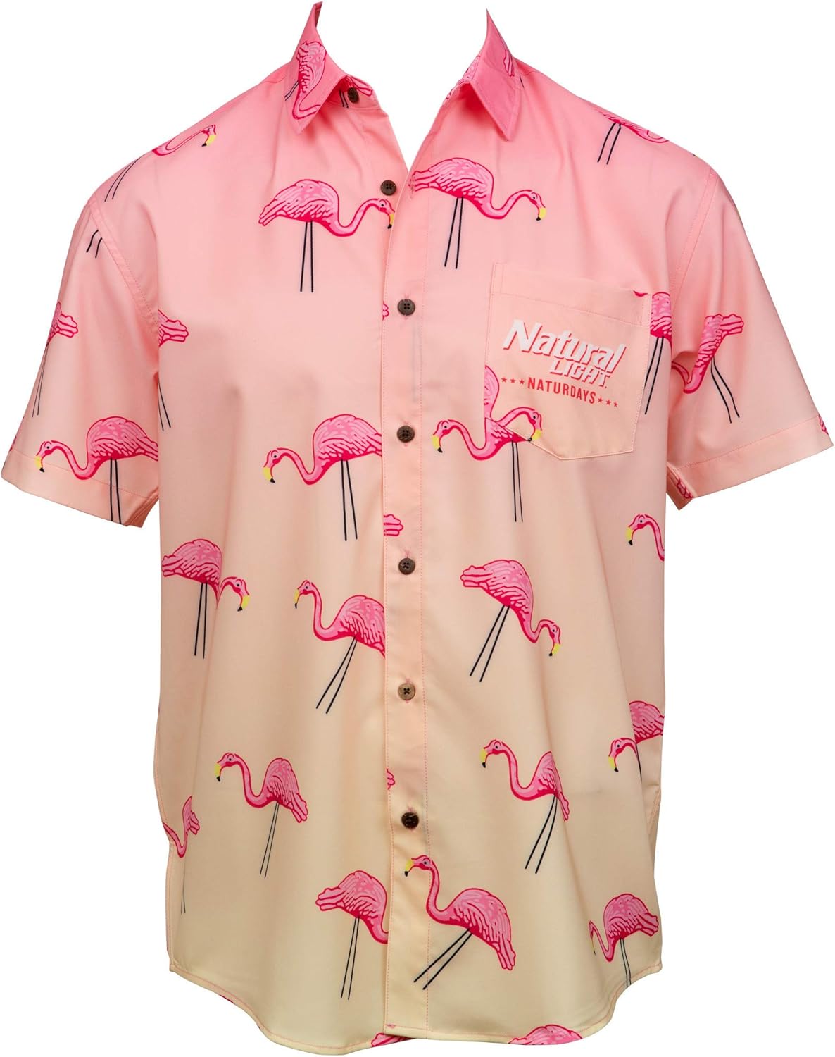 Tropical Bros Naturdays Natural Light Party Time Hawaiian Shirt: Amazon.co.uk: Clothing