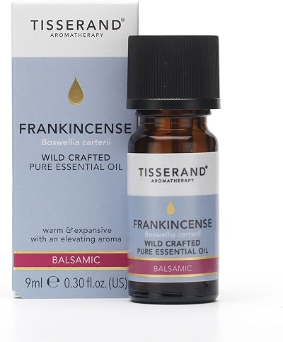 Tisserand Frankincense Essential Oil 9ml Wild Crafted Aromatherapy Oil