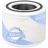LEVOIT Core P350-P Replacement Filter, Genuine Air Purifier Filter, Supports HEPA Sleep Mode, High-Efficiency Activated Carbon for Removal of Smoke, Odor, Allergens, Pollen, Core P350-RF, 1 Pack