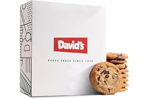 David's Cookies Gluten-Free Chocolate Chip Cookies 9-pack - Gourmet Cookies with No Added Preservatives - Fresh Bakery Dessert - Toddler and Kids Snacks for School