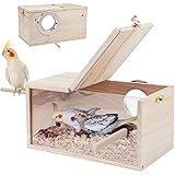 Rypet Parakeet Nesting Box Transparent