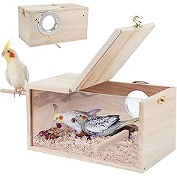 Rypet Parakeet Nesting Box Transparent