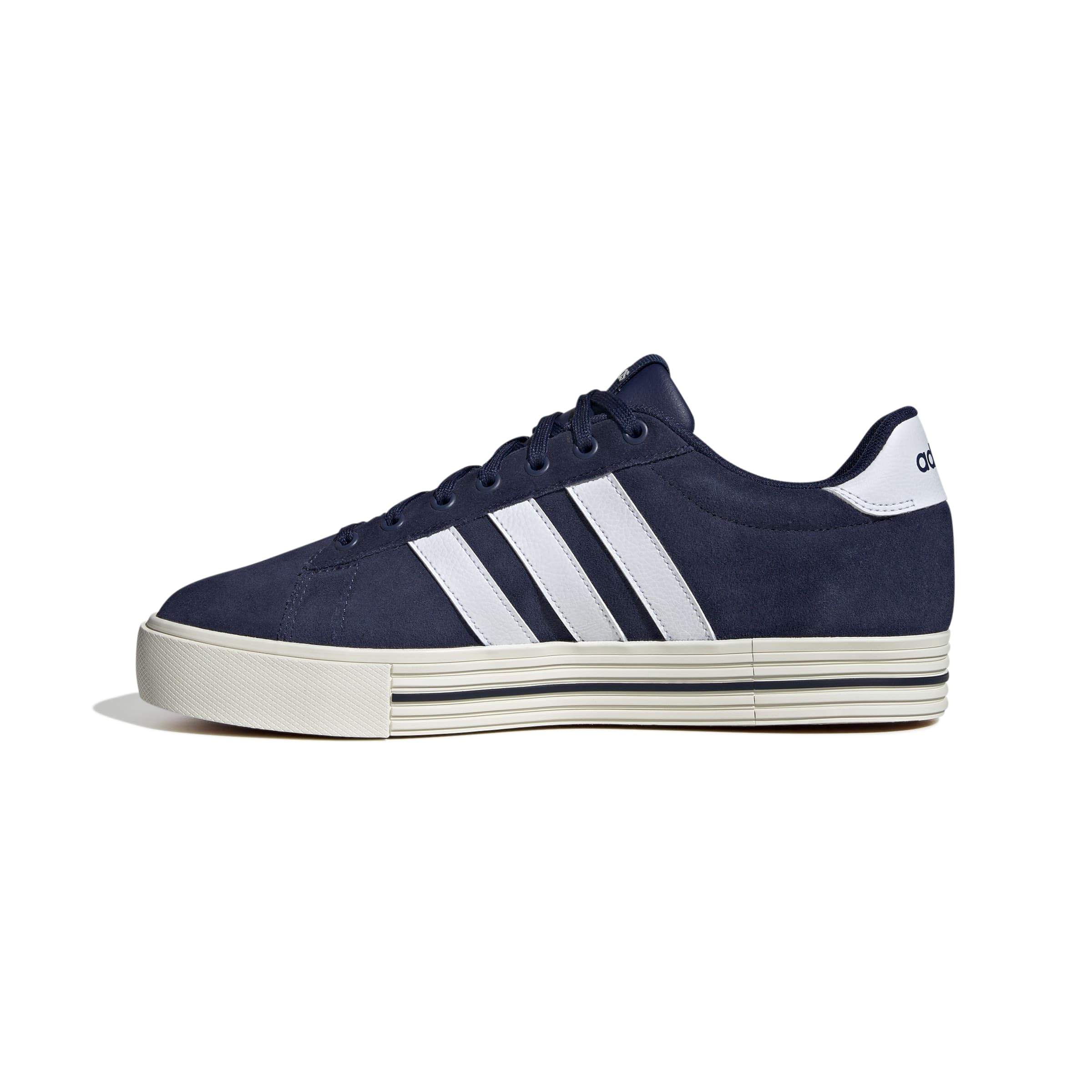 adidas Men's Daily 4.0, Dark Blue/White/Off White, 6.5 Image