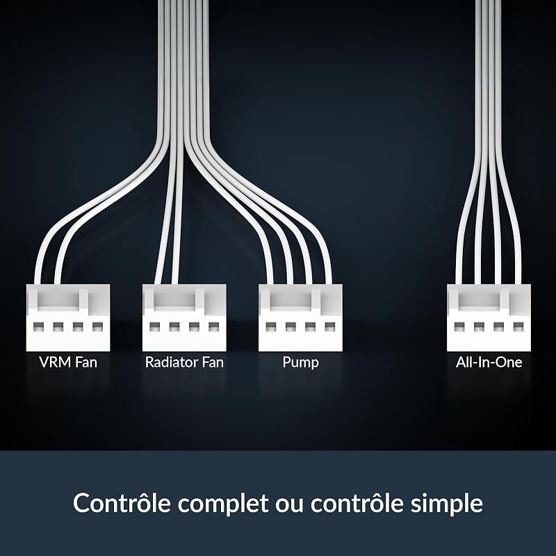 Liquid Freezer III Pro 360 A-RGB (blanc) - Refroidisseur à eau CPU