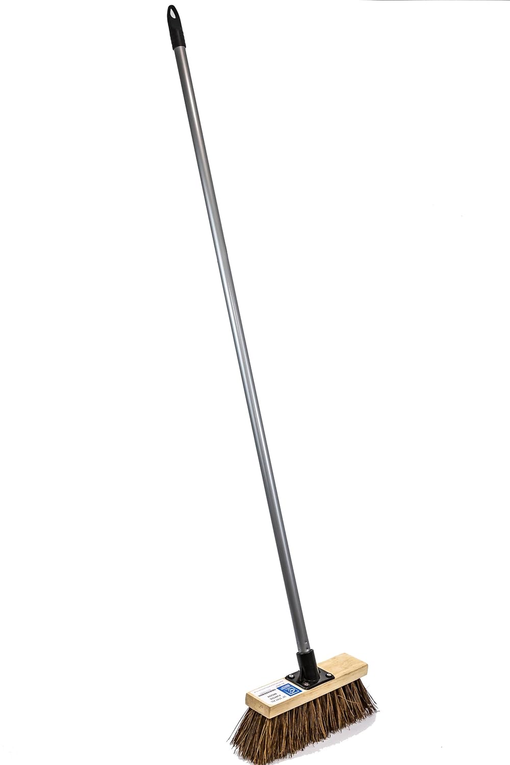 Stiff Garden Sweeping Brush Outdoor Broom 10 Inch Wide Natural Bassine