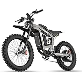 COSWHEEL R19 Electric Dirt Bike, 9000W Peak Motor, UL 2849 Certification | 60 MPH Electric Motorcycle, 72V 40Ah Removable Battery, 19" Off-Road Tires, Full Suspension, Hydraulic Disc Brakes, 7-Speed