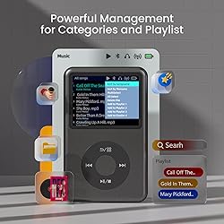 Mp3 Player with Bluetooth Y1 128G Innioasis Digital