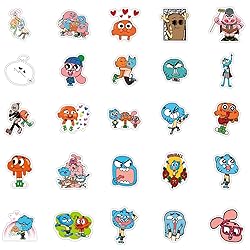 Gogailen 50pcs The Amazing World of Gumball