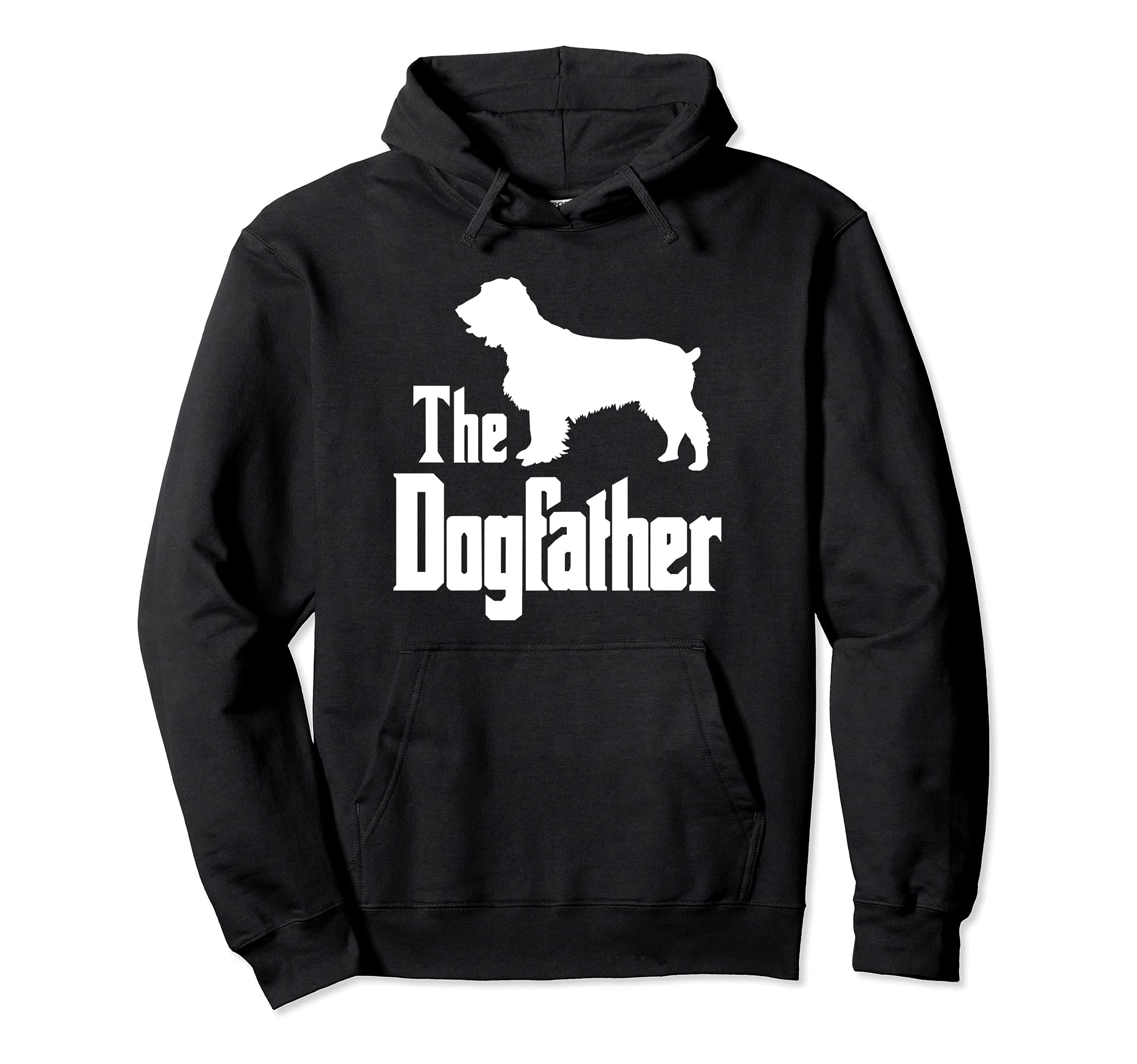 The Dogfather - funny dog gift, funny Field Spaniel Pullover Hoodie