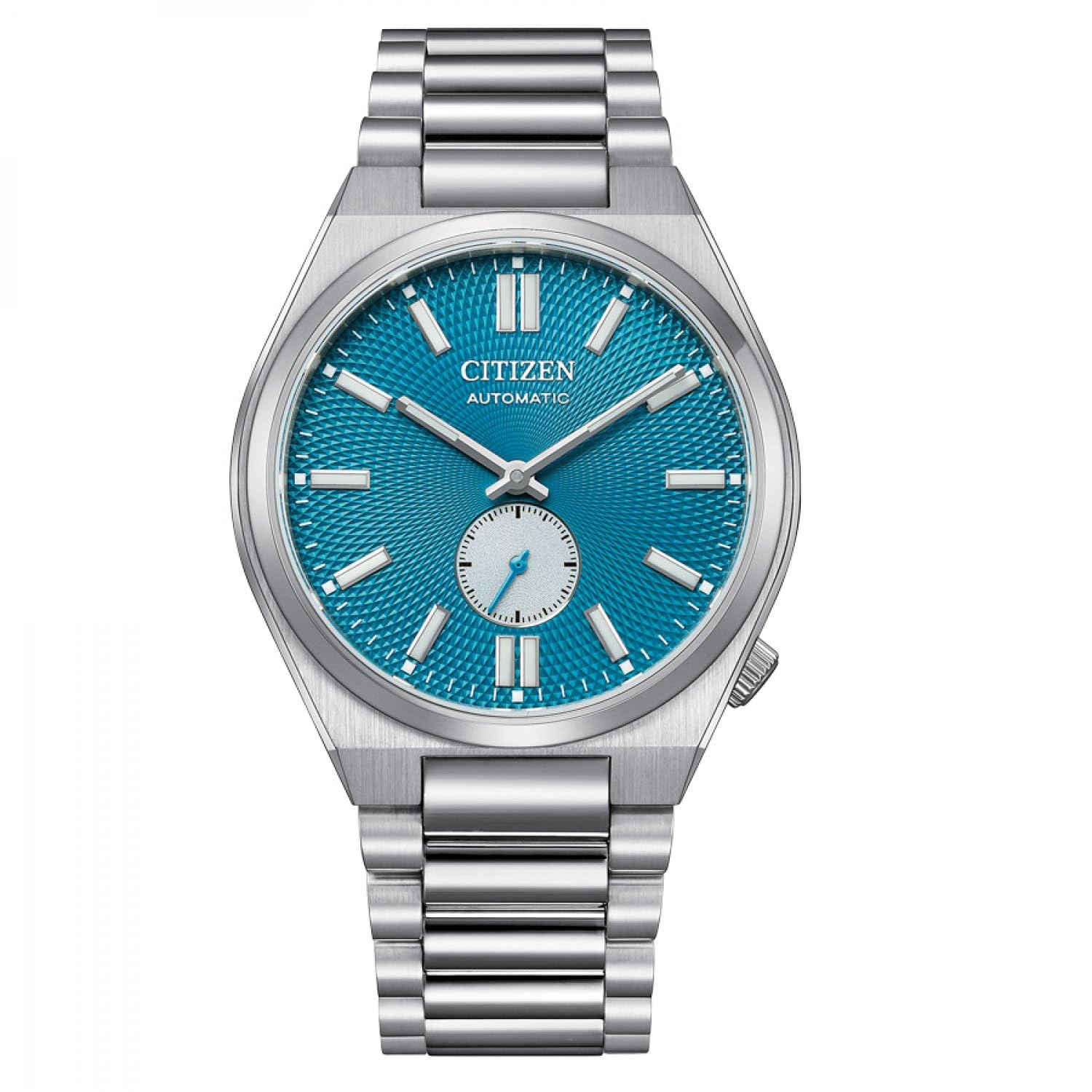 Citizen Herren Analog Automatik Uhr mit Edelstahl Armband NK5010-51L