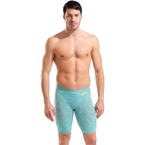 Arena Men's Powerskin Carbon Air2 Jammer Racing Suit Le High Performance Compressive Swimsuit