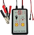 Automotive Fuel Injector Tester, 12V 4 Pulse Modes, Handheld Car Vehicle Fuel Pressure System Diagnostic Scan Testing Tool Gauge, Individual Test Stuck/Leaking/Burnt-out Problem