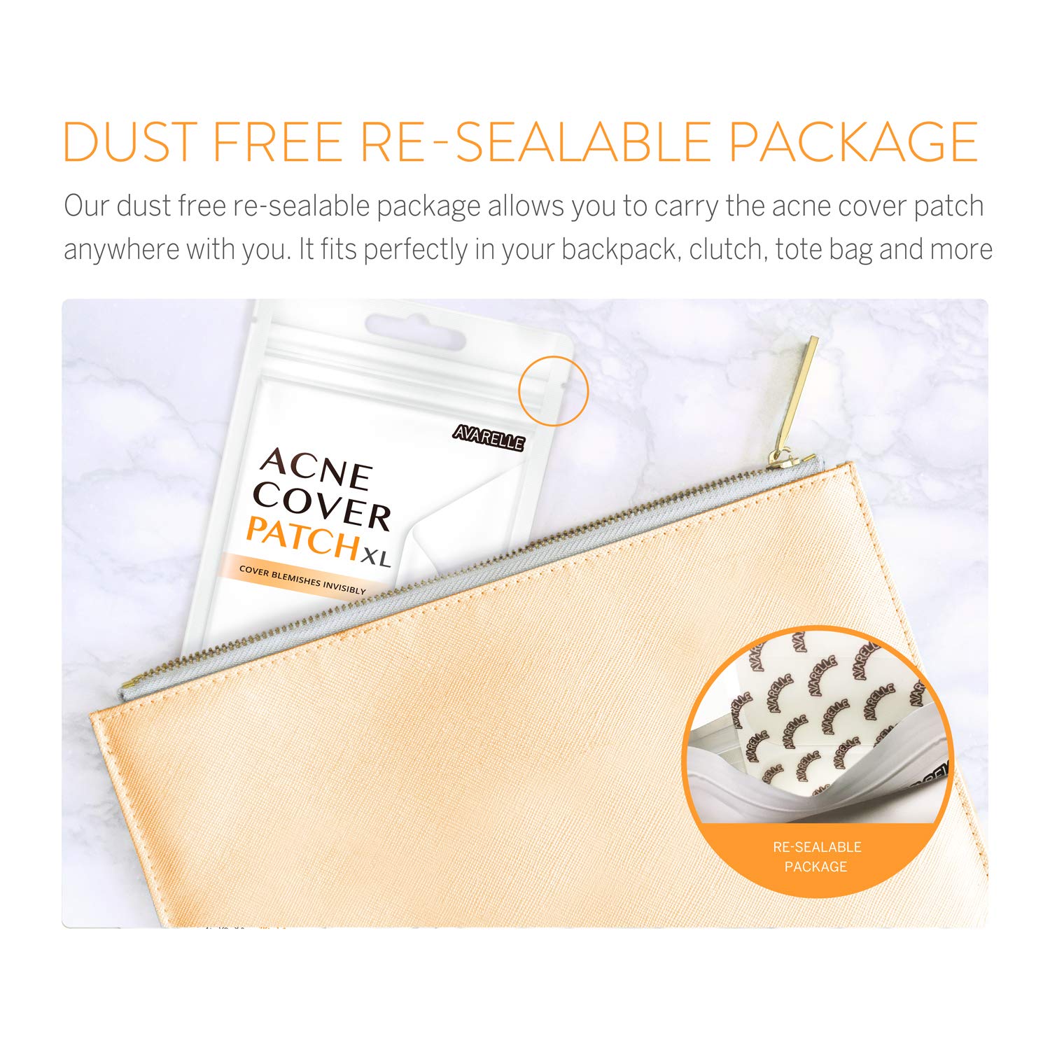 Acne Pimple Patch Absorbing Cover Blemish (XL Square / 8 PATCHES): Beauty