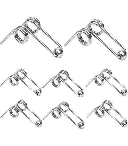 Qrity 10 PCS Stainless Steel Spring, Mechanical Torsion - View #2