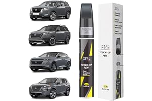XNA Boulder Gray Pearl(KBY) for Nissan Touch Up Paint Pen, 2 in 1 Car Scratch Remover with Pen Tip and Brush, Exact Color-Matched for Car Paint Scratch Repair, Quick & Easy Fix Chips and Nicks