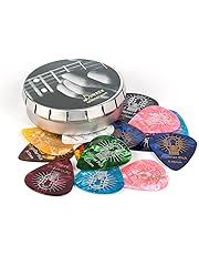 Donner DP-1 16 Plettri Chitarra 4 spessori 8 colori con porta plettro