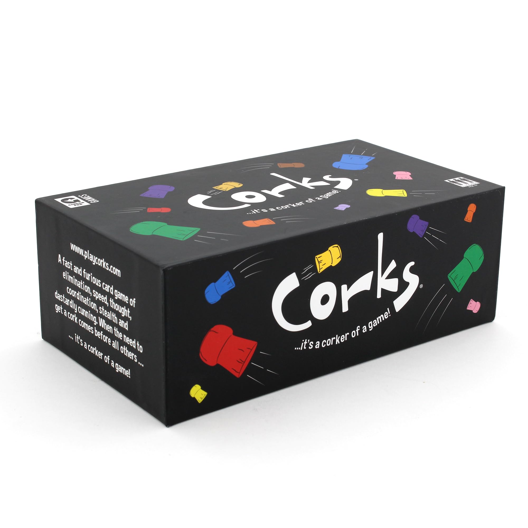 Ginger Fox Corks Family Party Game | Easy to Play | Fast Game of Elimination | Great Fun for Large Groups of All Ages | Laugh-out-Loud Entertainment | For Ages 8+ Years