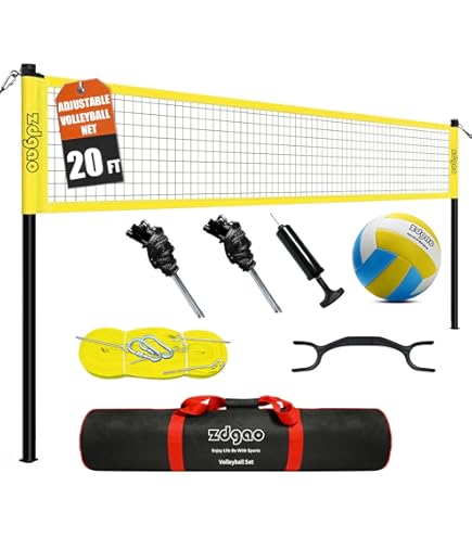 専用　凹凸なし　バレーボール　三点セット Amazon.com : VSSAL 10FT Portable All-in-One Badminton