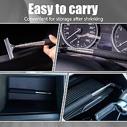 Jewkot 1 PC Car Rearview Mirror Wiper, Telescopic