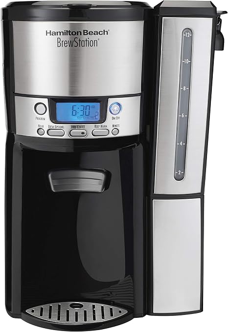 Cafetera 12 tazas hamilton beach | Las cafeteras más completas del mercado.