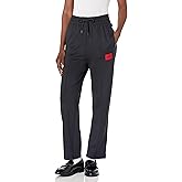 Hugo Womens Woven Logo Jersey Sweatpants