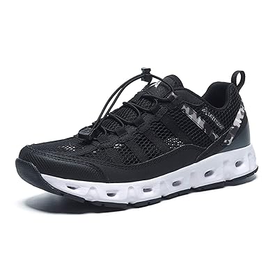 Juneau Unisex Wanderschuhe Herren Sommer rutschfest Trekkingschuhe Damen Mesh Atmungsaktiv Outdoor Schuhe