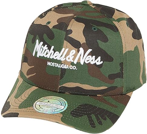 mitchell and ness camo snapback