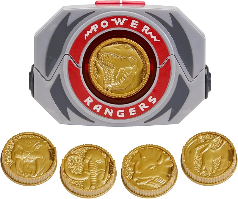 Power Rangers Mighty Morphin Power Morpher Role Play with 5 Power Coins