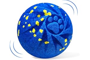 Zuykjeagle Interactive Dog Toy Ball, Smart Electric Ball - Automatic Bouncing Rolling Moving Jumping Vibrating - 3 Modes Water Resistant Balls for Medium Large Dogs - Chase Pet Toys to Keep Them Busy