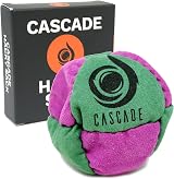 Cascade Pro 8 Panel Hacky Sack Footbag Freestyle Green Purple 55g view 1