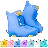 Rain Shoe Covers Kids Waterproof Shoe Cover for Boys Girls Reusable Galoshes Overshoes