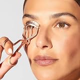 Tweezerman Rose Gold Lash Curler with 3 Replacement Pads, Wide-Awake Lift view 3