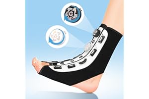 sdnxvu Plantar Fasciitis Relief Night Splint: Adjustable Foot Brace for Women and Men – Ankle, Heel, and Arch Pain Relief, Foot Drop and Achilles Tendonitis Support for Sleeping (Medium)