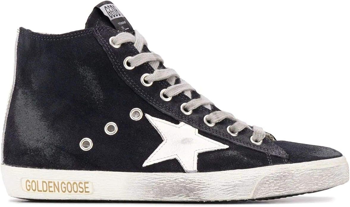 Golden Goose Mode De Luxe Femme GWF00113F00032250517 Noir Cuir Baskets