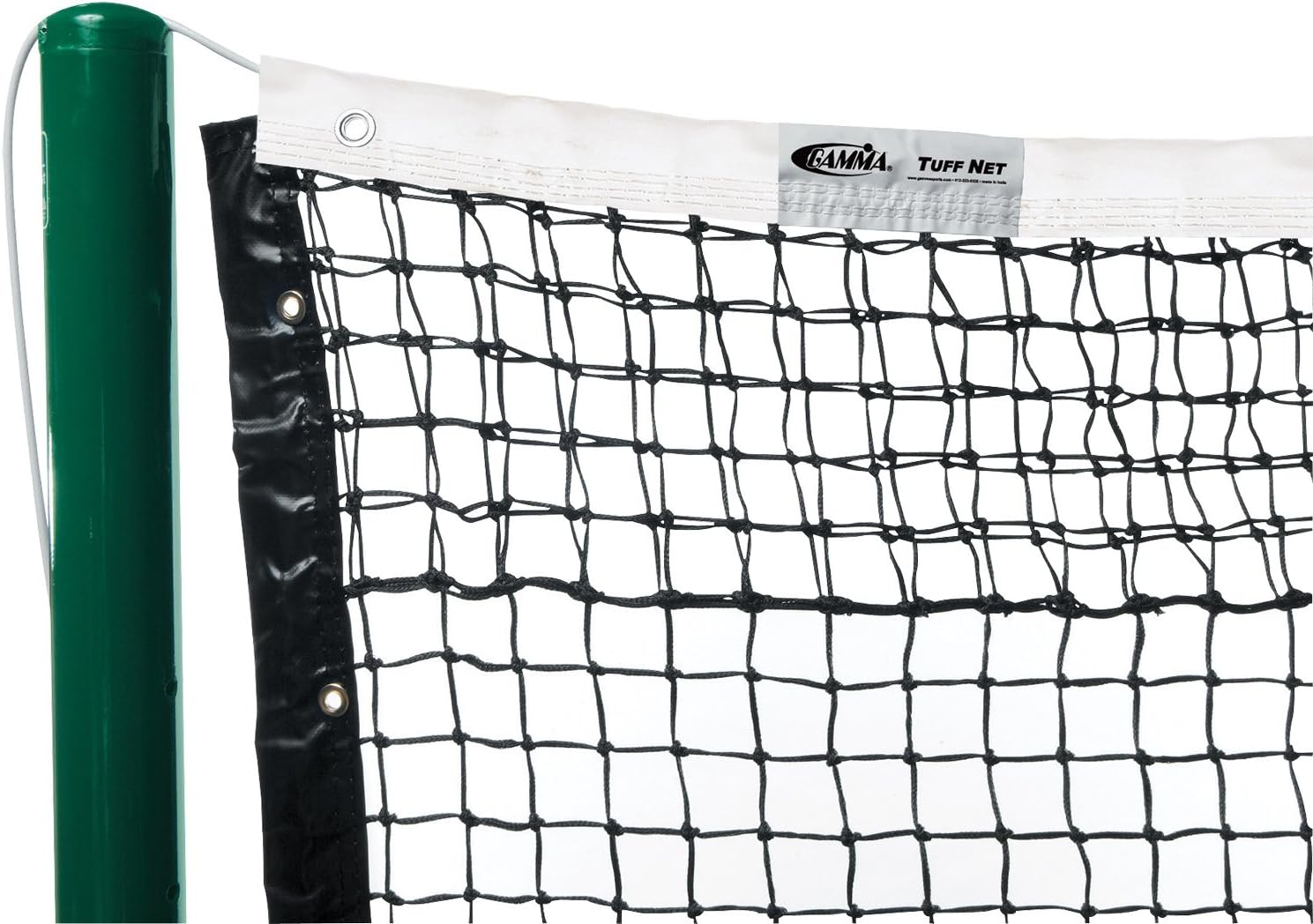 Gamma Tuff Tennis Net Vinyl Headband, Black/White : Sports & Outdoors