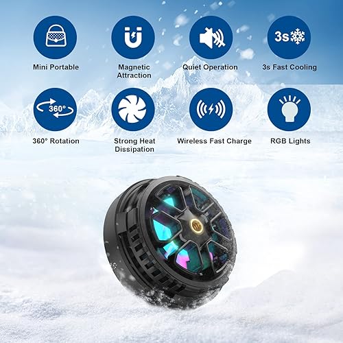 Mobile Phone Cooler, Kingstar Radiator Phone Cooling Fan