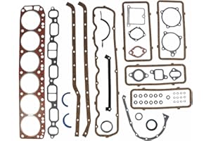 LowPricedAutoParts Full Gasket Set | Compatible with GM/Chevrolet | 68-70 3.8L/230 and 68-79 4.1L/250 and 68-89 4.8L/292 with Late RMS