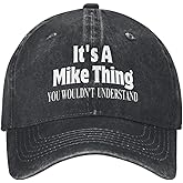 Nocesaq It's A Mike Thing You Wouldn't Understand Denim Hat Baseball Cap