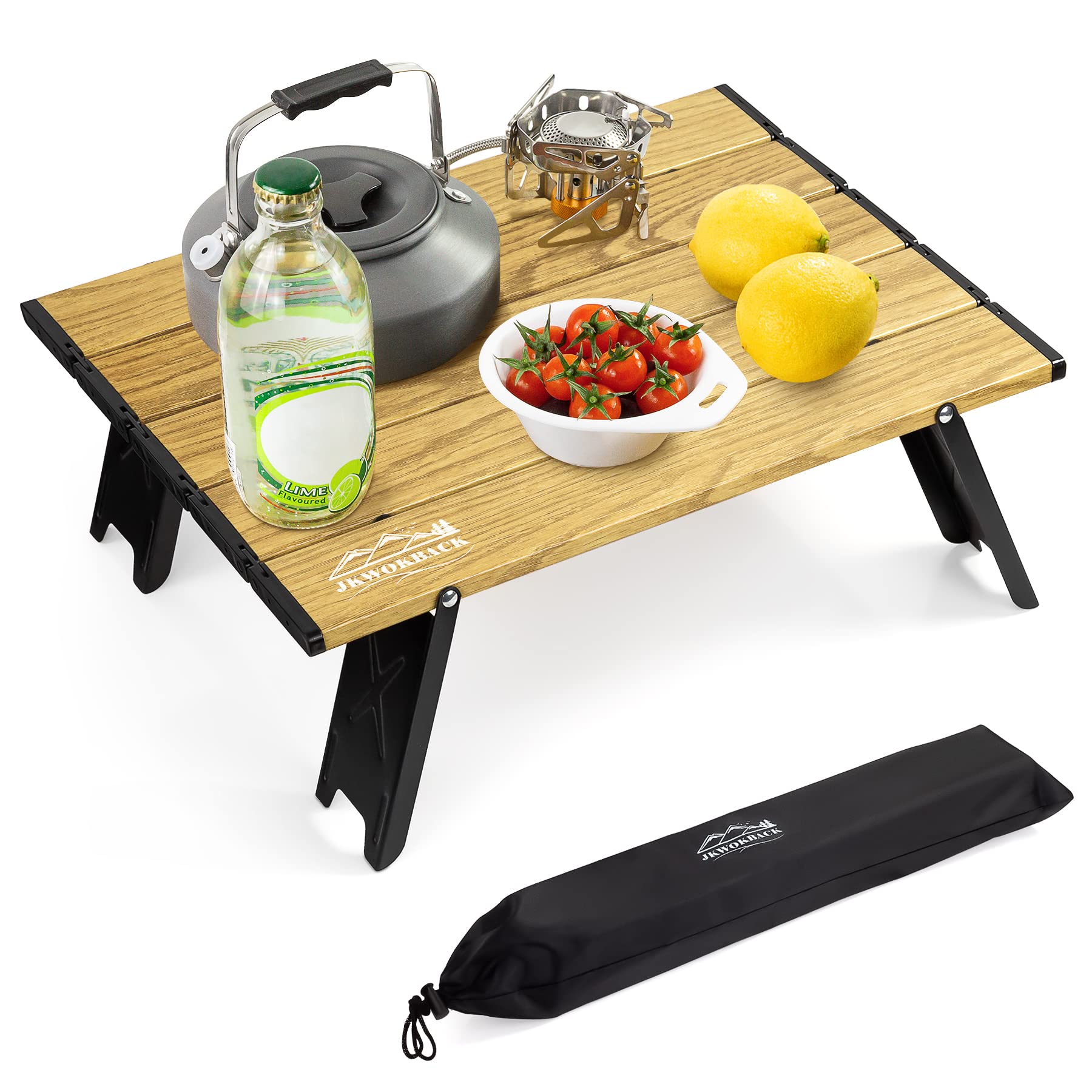 Back Packable Table Mua jkwokback Foldable Beach Table Ultralight Aluminum, Mini Folding ...