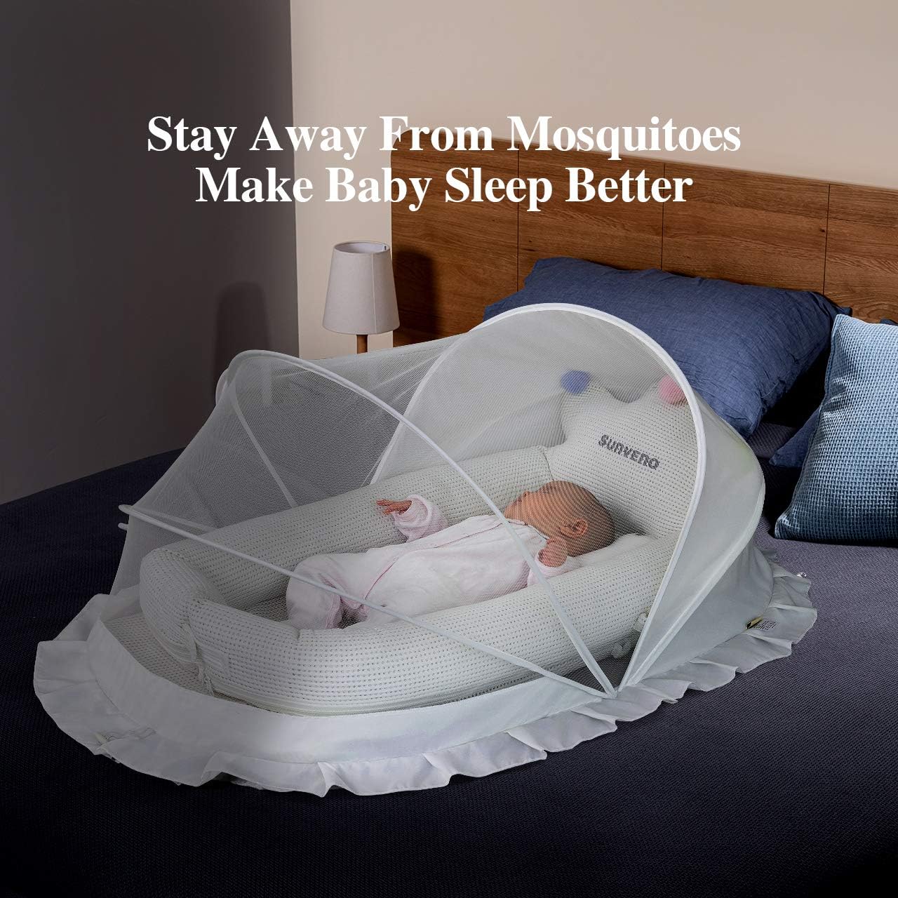 outdoor baby bed with net