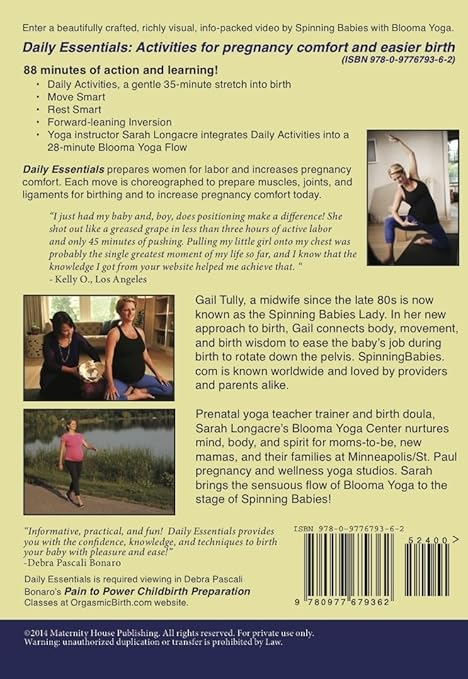 spinning babies daily essentials