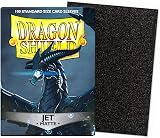 Dragon Shield Matte Jet Standard Size 100 Sleeve Pack Arcane Tinmen ART11024 view 2