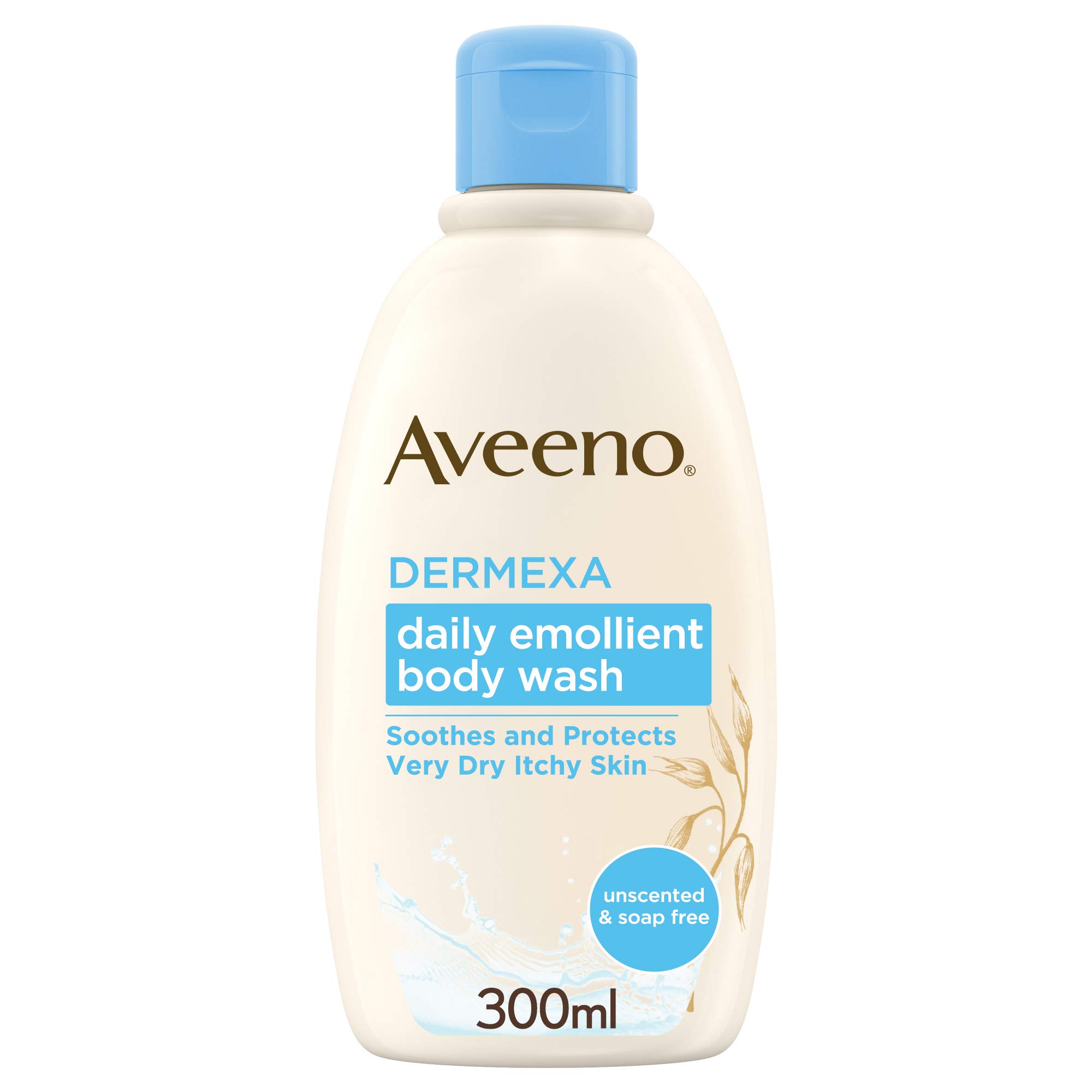 Aveeno Dermexa Daily Emollient Body Wash, Gently cleanses and Soothes