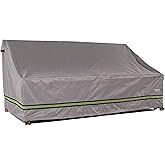 Duck Covers Soteria Waterproof 54 Inch Patio Loveseat Cover, Patio Bench Cover
